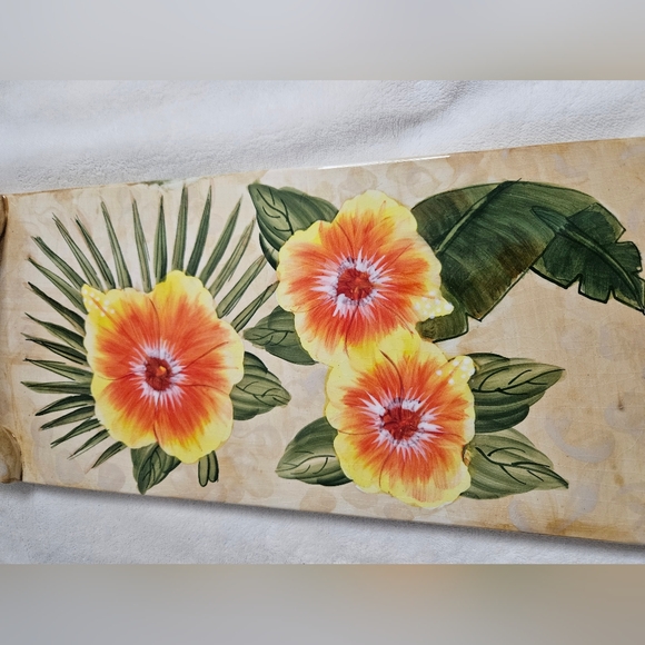 Vintage Royal Palm Ceramic AppetizerTray. - Picture 2 of 11